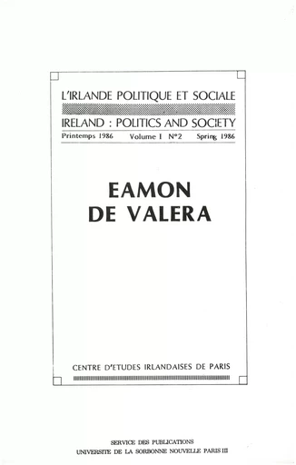 Eamon de Valera -  - Presses Sorbonne Nouvelle via OpenEdition