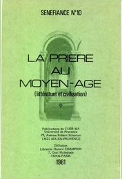 La prière au Moyen Âge