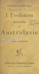 L'évolution sociale en Australasie