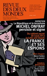 Revue des Deux Mondes avril 2016