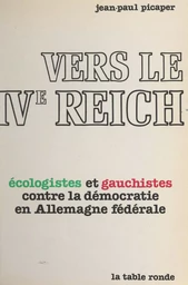 Vers le IVe Reich