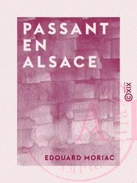 Passant en Alsace