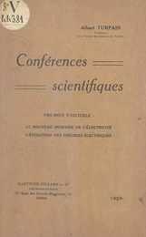 Conférences scientifiques (1)