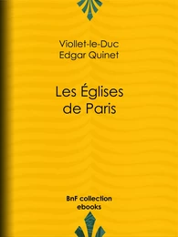 Les Eglises de Paris