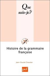 Histoire de la grammaire française