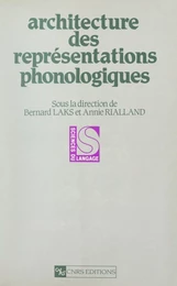 Architecture des représentations phonologiques