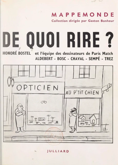 De quoi rire ? - Honoré Bostel - Julliard (réédition numérique FeniXX)