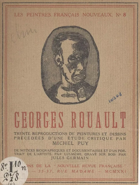 Georges Rouault - Michel Puy - Gallimard (réédition numérique FeniXX)