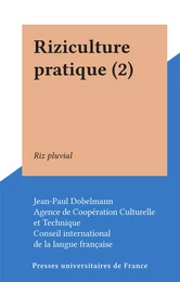 Riziculture pratique (2)