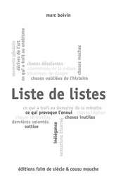 Liste de listes