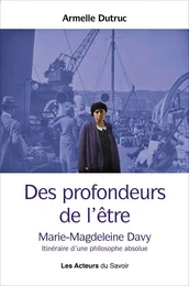 Des profondeurs de l'être