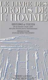 Le Livre des droits de l'homme