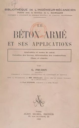 Le béton armé et ses applications