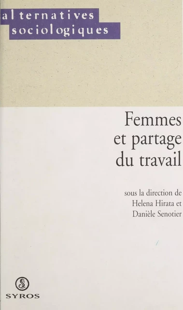 Femmes et partage du travail -  Collectif - La Découverte (réédition numérique FeniXX)