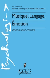 Musique, langage, émotion