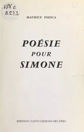 Poésie pour Simone