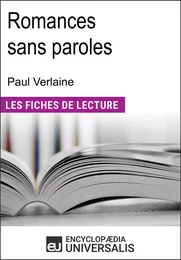 Romances sans paroles de Paul Verlaine