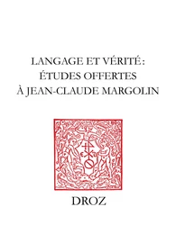 Langage et vérité