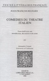 Comédies du Théâtre italien