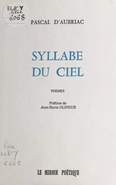 Syllabe du ciel