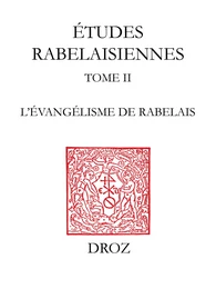 L’Evangélisme de Rabelais