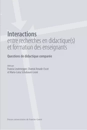 Interactions entre recherches en didactique(s) et formation des enseignants