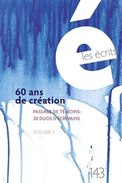 Les écrits. No. 143. Mars 2015