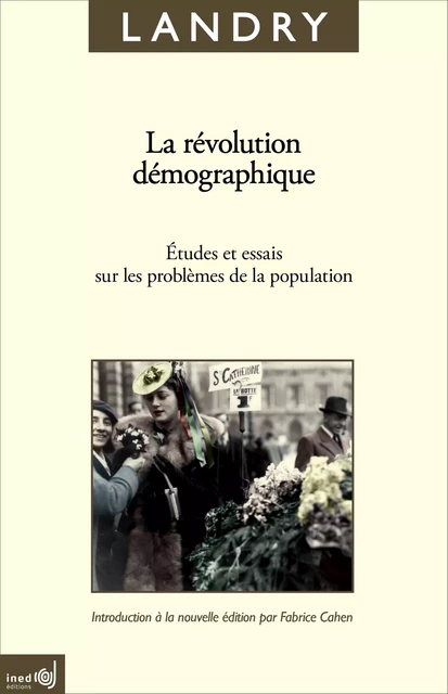 La révolution démographique - Adolphe Landry - Ined Éditions