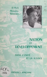 Nation et développement