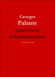 Anarchisme et Individualisme