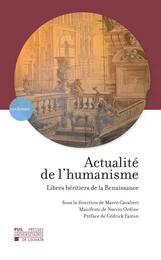 Actualité de l’humanisme