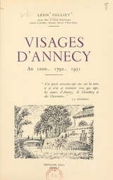 Visages d'Annecy