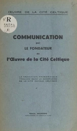 La tradition primordiale trouvée dans le sanctuaire de la cité royale celtique