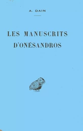 Les manuscrits d’Onésandros