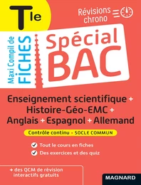 Spécial Bac Maxi Compil de Fiches contrôle continu Tle Bac 2025