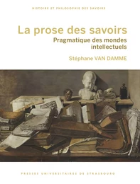 La prose des savoirs