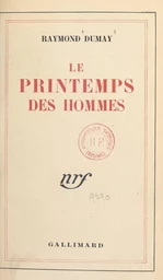 Le printemps des hommes