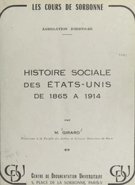 Histoire sociale des États-Unis de 1865 à 1914