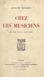 Chez les musiciens