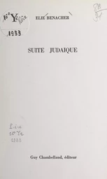 Suite judaïque