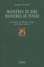 Manières de dire, manières de penser