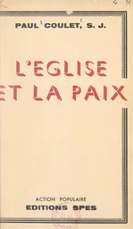 L'Église et la paix