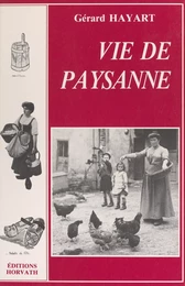 Vie de paysanne