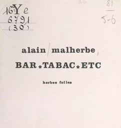 Bar, tabac, etc