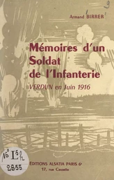 Mémoires d'un soldat de l'Infanterie