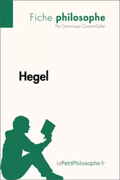 Hegel (Fiche philosophe)