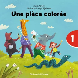 Une pièce colorée