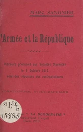 L'armée et la République