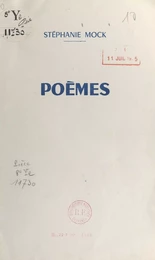 Poèmes