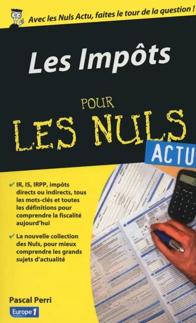 Les impôts pour les nuls actu - Pascal Perri - edi8